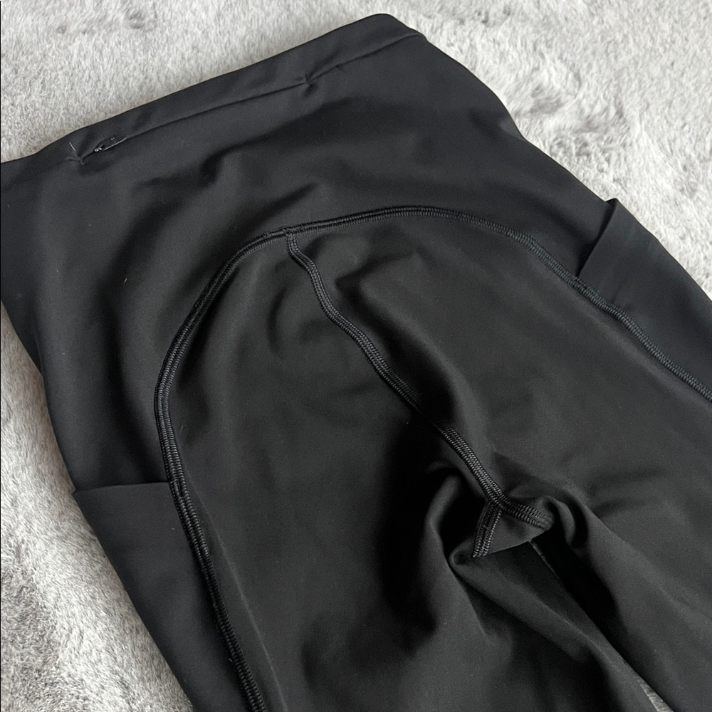 Lululemon Black Leggings (note: professionally hemmed shorter!) - Picture 5 of 8